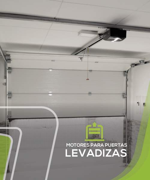 MOTORES PARA PUERTAS LEVADIZAS
